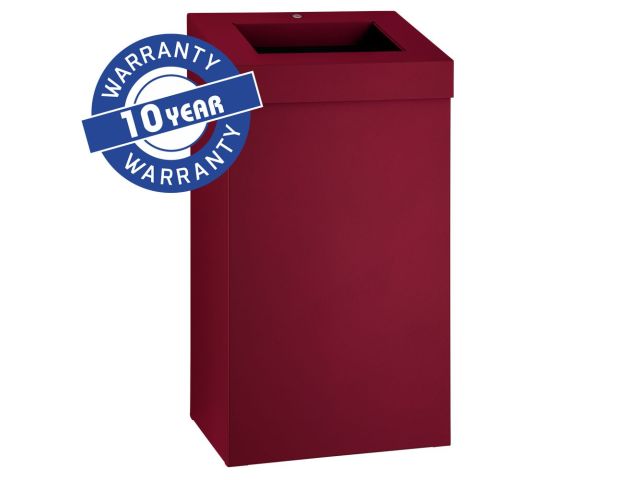 MERIDA STELLA RED LINE open waste bin 45 l, red